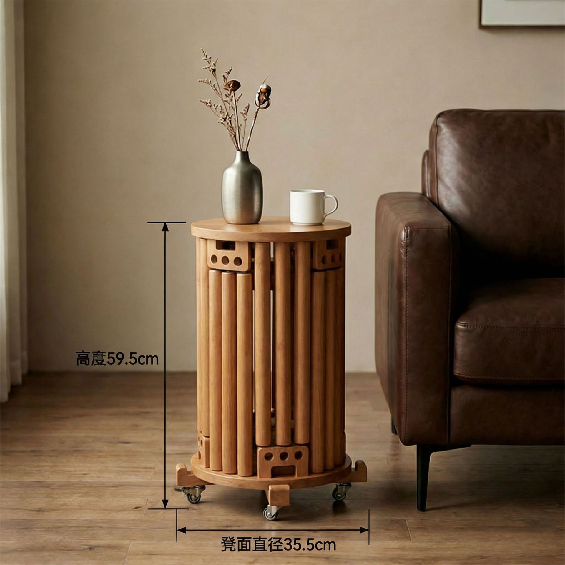 家庭用スツール積み重ね可能な無垢材ラウンドスツールジェンガ新しい中国風の低スツールプーリー木製スツールキッチンレストランベンチ