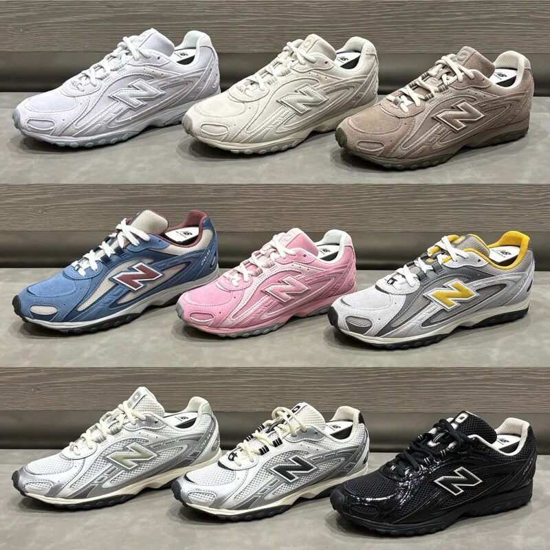 Cross-Border Putian Shoes Pure Original Nb204L Men's and Women's Retro Breathable Running Shoes Thick-Soled Dad Shoes Couple Casual Shoes