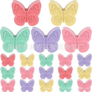 Factory Direct Sale of 20 Easter Butterfly Sidewalk Chalk Bright Color Chalk Set Washable Non-Toxic Chalk