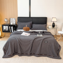 轻奢半边绒多功能毛毯直播可供跨境外出口外贸