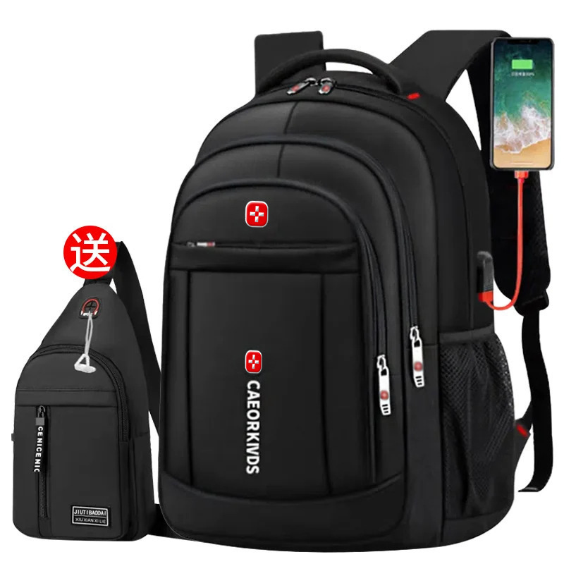 Hombres mochila 15 pulgadas mayorista de negocios ocio bolsas de computadora de gran capacidad al aire libre bolsa de viaje bolsa de estudiantes