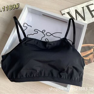 Sexy and Beautiful Back, Comfortable and Slim Fit, Ice Silk Cut Out Beautiful Back/Thin Shoulder Straps/Comes with Breast Pads