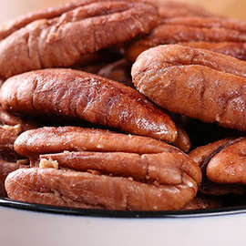 碧根果仁奶油味500g年货坚果孕妇零食核桃仁肉散装干果罐整箱5斤