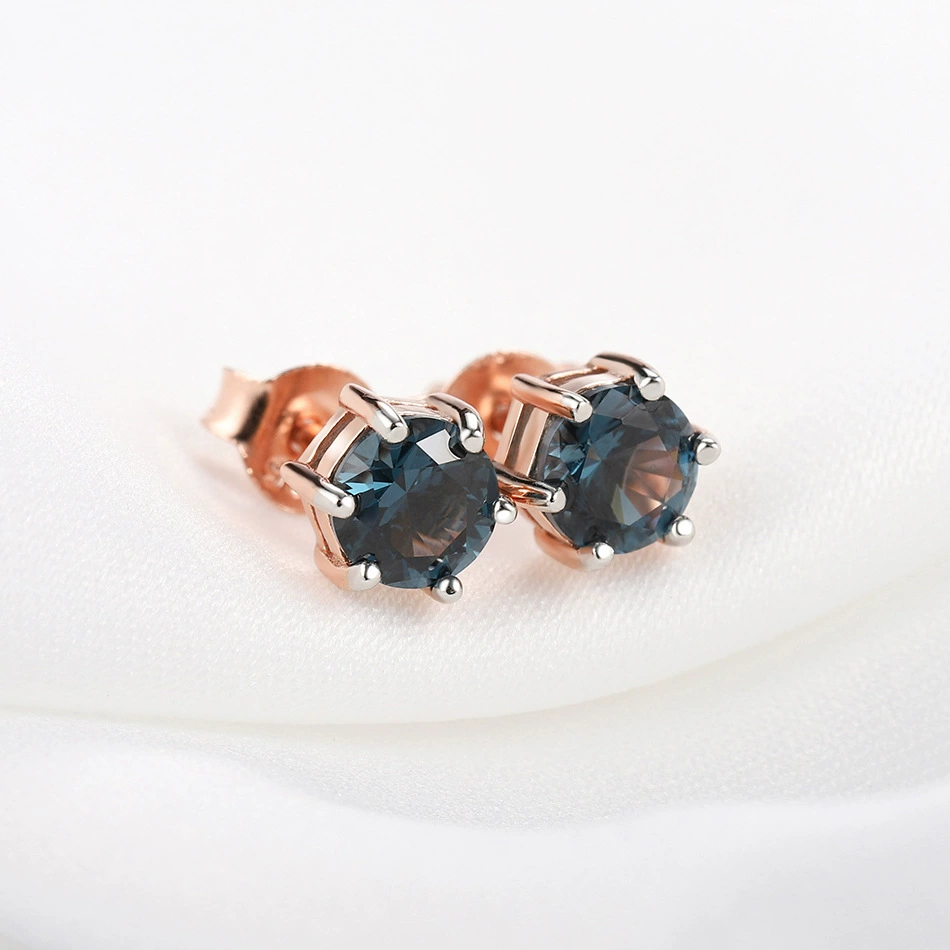 Ювелирное изделие Лунглон? Earrings, золотой свежий очиститель, розовое золото