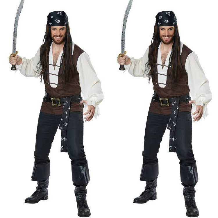 Хэллоуин COS Пираты Карибского моря костюм маскарадный костюм партии Женский пиратский костюм пиратский Охотник костюм