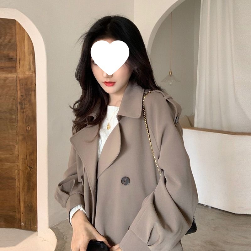 过膝风衣外套女中长款春秋装2025新品韩版气质百搭薄款大衣潮牌|undefined