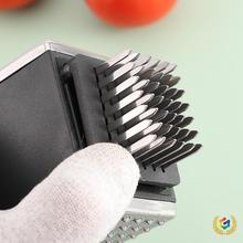 ✅新款二合一不锈钢松肉锤松肉针家用拍牛排锤子嫩肉断筋器厨房工