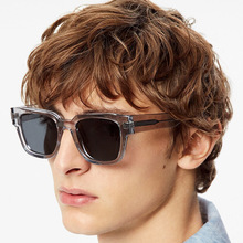 欧美夏季时尚潮流方框遮阳眼镜 个性街拍百搭 墨镜防紫外线太阳镜