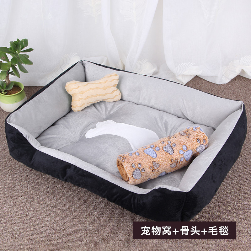 メーカーはペット犬小屋犬マット金毛テディ保温四季マットペット用品卸売りを提供している|undefined