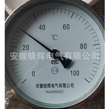 带底座套管抽芯式万向型双金属温度计WSS-481WSS-581