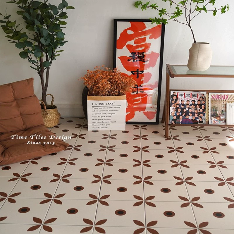 Фарфоровый дом, ретро-ванная комната, маленькая плитка, плитка для чая с молоком, французская кухня, напольная плитка для ванной комнаты, настенная плитка для туалета