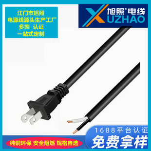 American Standard Two-Pin Polarity Plug Nema1-15P Plug American Standard Two-Pin American Two-Pin Svt Line 18Awg Line 2-Core Line