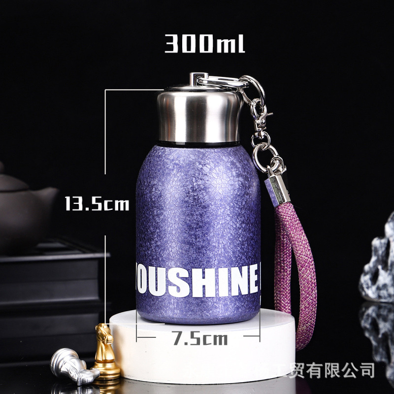 新しい 316 ステンレス鋼アイスフラワーペイントファット断熱カップポータブルギフト屋外ウォーターカップ会社ギフトカップ|undefined