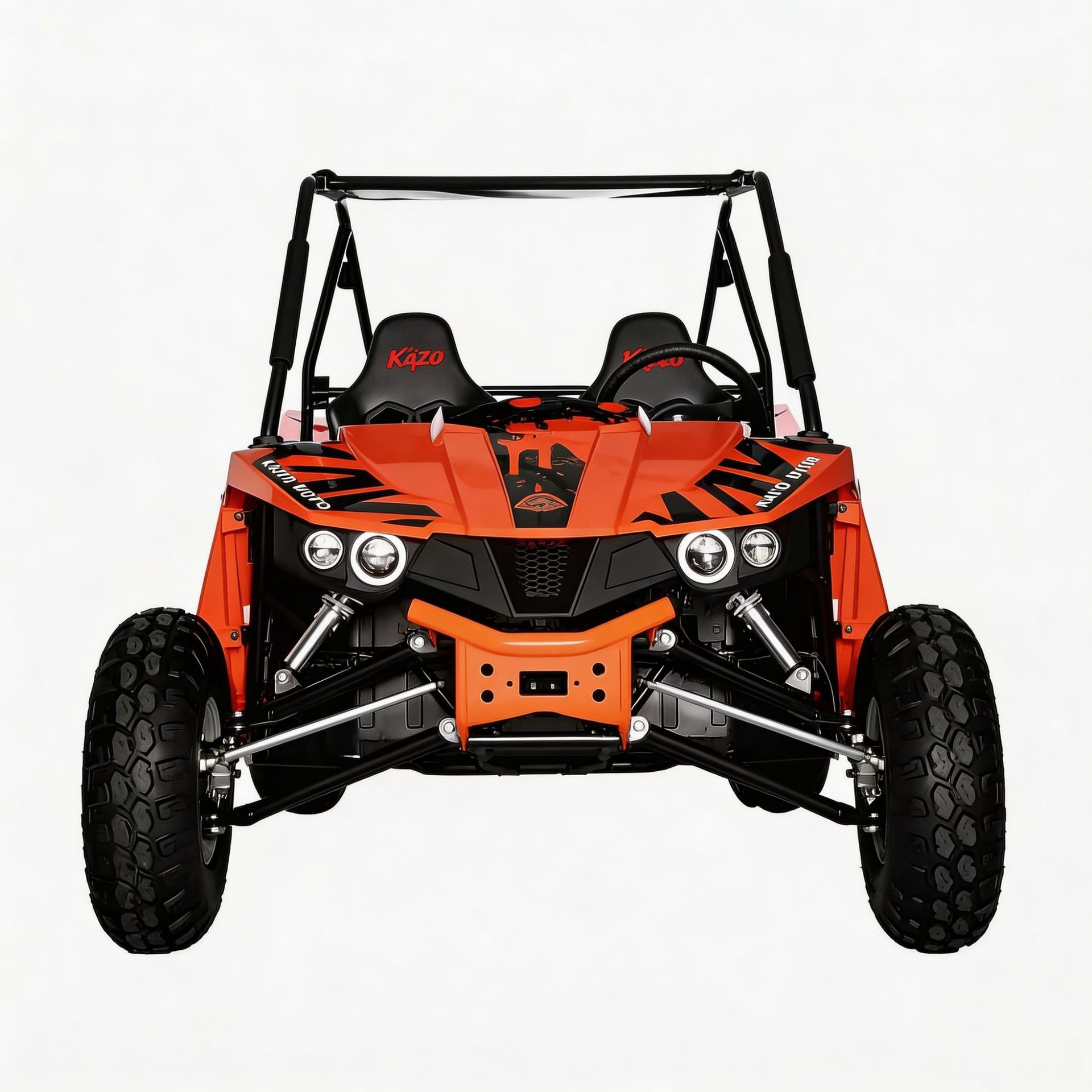 Four wheel drive off-road karting on four wheels for double