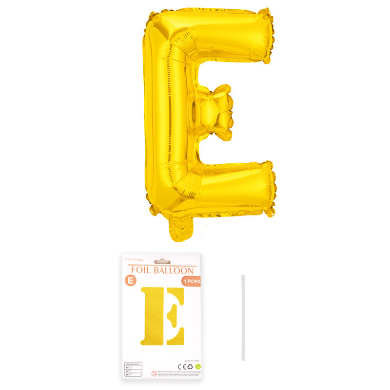 Tarjeta de papel independiente con letras de 32 pulgadas, embalaje fino, embalaje de globos de papel de aluminio, versión estadounidense, película de aluminio delgada, globo flotante al por mayor image 9