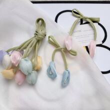 郁金香花苞丝带绑带手工diy发饰窗帘服装鞋子帽子鲜花束装饰辅料