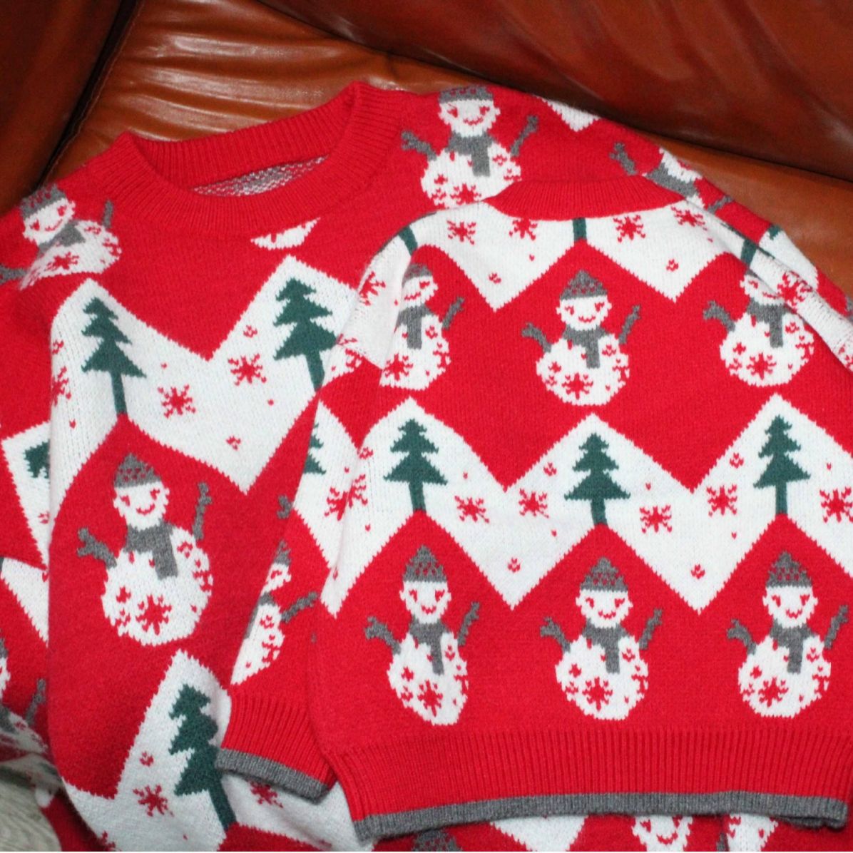 Suéter DE LOS NIÑOS 2024 rojo polar forrado de lana de invierno de la Navidad DE LOS NIÑOS engrosados de invierno Bebé niños