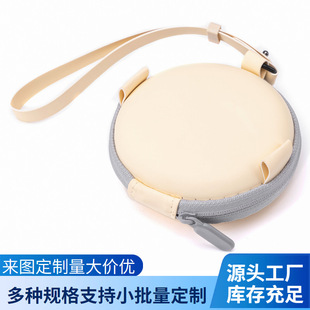 BANANAUNDER Folding Glasses Sunglasses Storage Box Bag EVA Round Zipper Bag Outdoor Convenience Sunglasses Protective Case