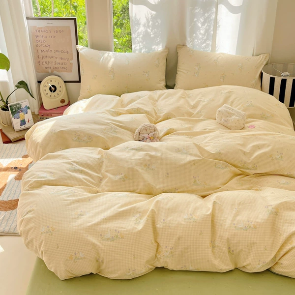 Little cute duck [100% pure cotton, high color fastness, fine texture, more comfortable and skin-friendly the more you use it]