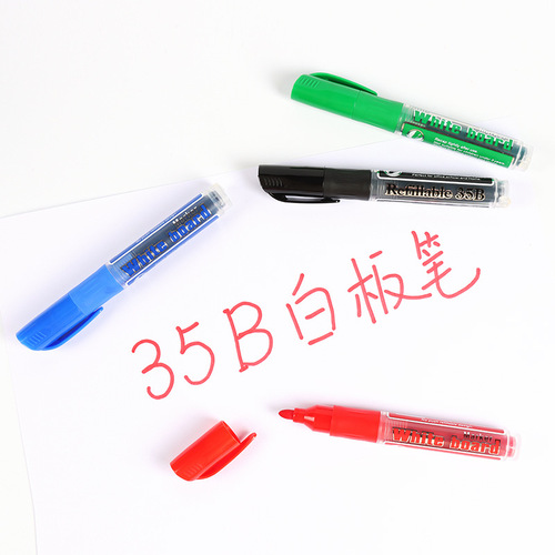 Whiteboard markers can be refilled and erasable, environmentally friendly and non-toxic, water-based pens with replaceable cartridges, easy to erase, for children and teachers.
