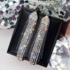 Universal silver needle, fashionable earrings, silver 925 sample, internet celebrity