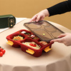 New student bento box is sealed without skewers, flavor lunch box office workers can heal tableware gifts for wholesale