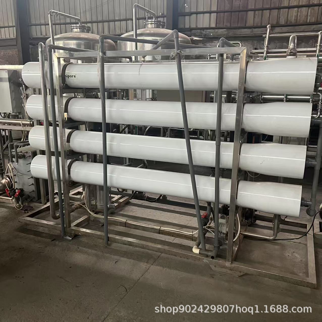 出售二手单机水处理 5吨双机反渗透设备 污水净化