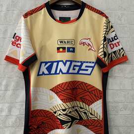 Rugby Jersey 2025 海豚橄榄球衣球服男子短袖运动衫
