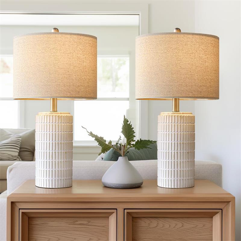 Amazon American Table Lamp Retro Study Living Room Bedroom Bedside Atmosphere Lamp Cross-border Hot Fabric Ceramic Table Lamp Amazon American Table Lamp Retro Study Living Room Bedroom Bedside Atmosphere Lamp Cross-border Hot Fabric Ceramic Table Lamp