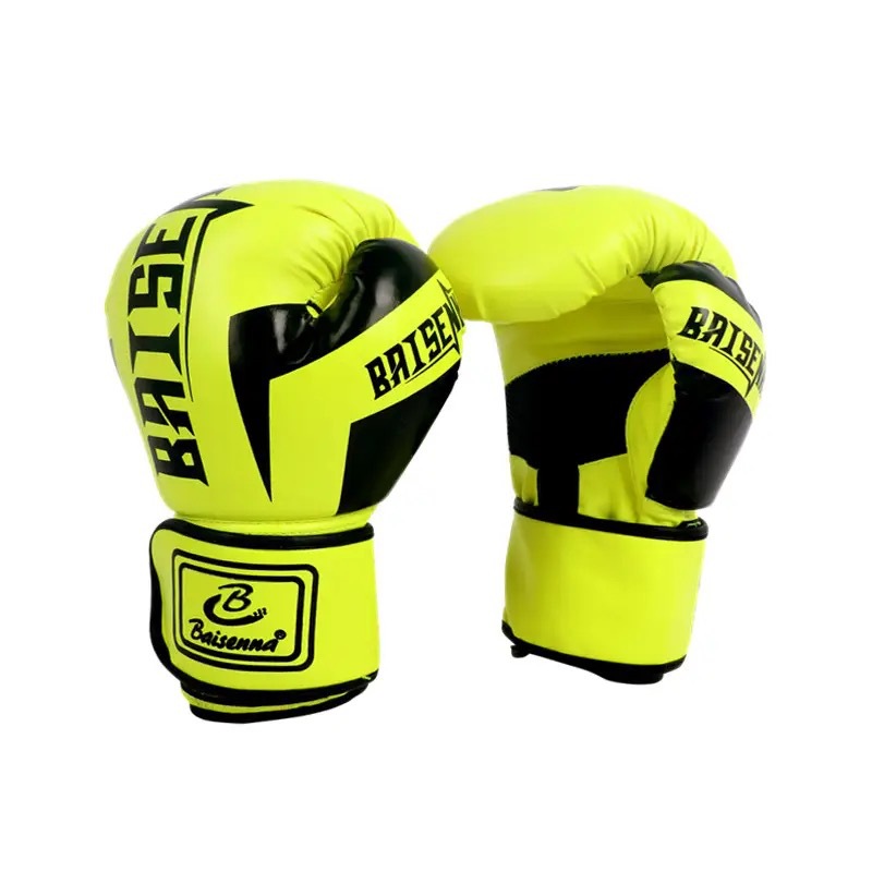 Guantes de boxeo de PU, para adultos y niños, equipo de protección para taekwondo, Sanda y lucha