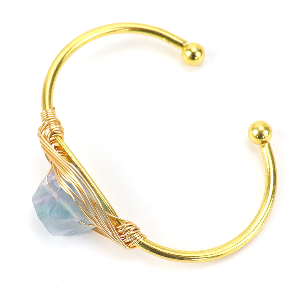 1 Piece Fashion Crystal Metal Plating Womenu0027S Bangle