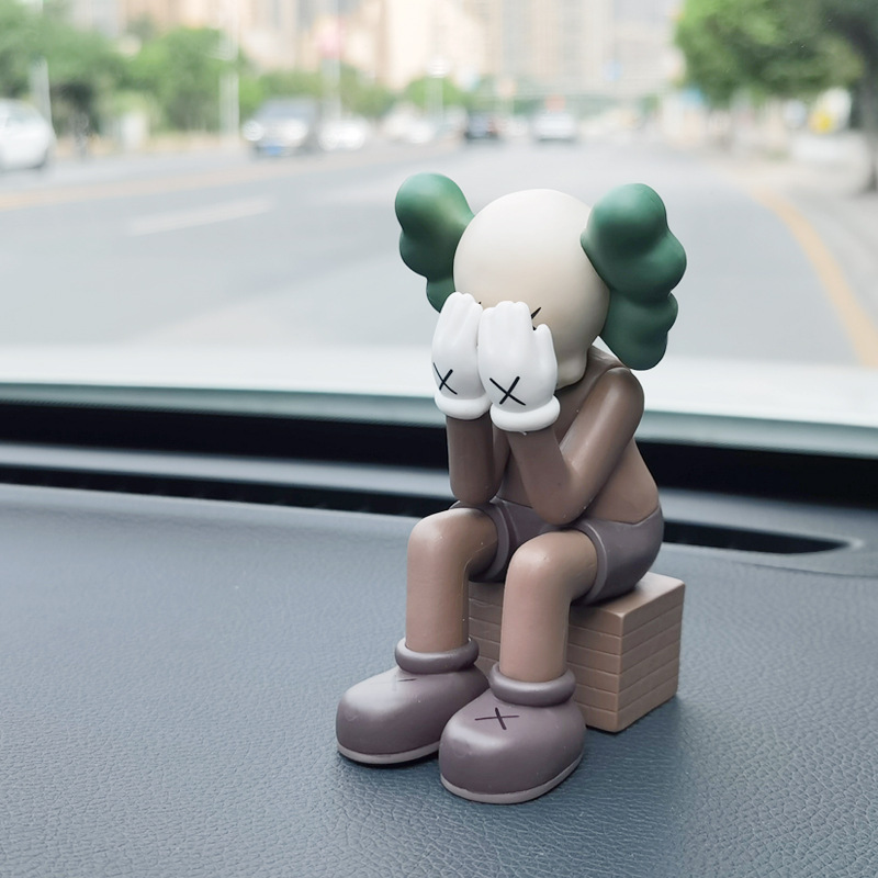セサミストリート XX アイトレンド人形 KA 車の装飾品 ins 車の室内装飾用品 PVC コーズクリエイティブドロップシッピング|undefined