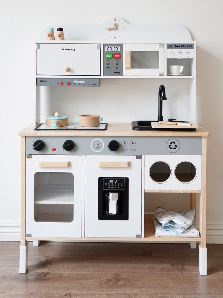 Cocina multifuncional de cocina de cocina de cocina de cocina de cocina de cocina de cocina de cocina de madera de cocina de luz de sonido de agua de madera