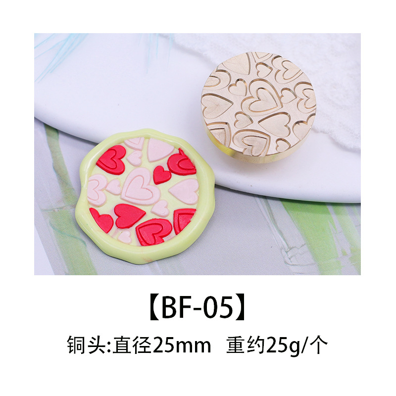 Color europeo fuego pintura sello cabeza de cobre cabeza colorido mundo sello cabeza caramelo serie DIY hecho a mano sobre cera sello