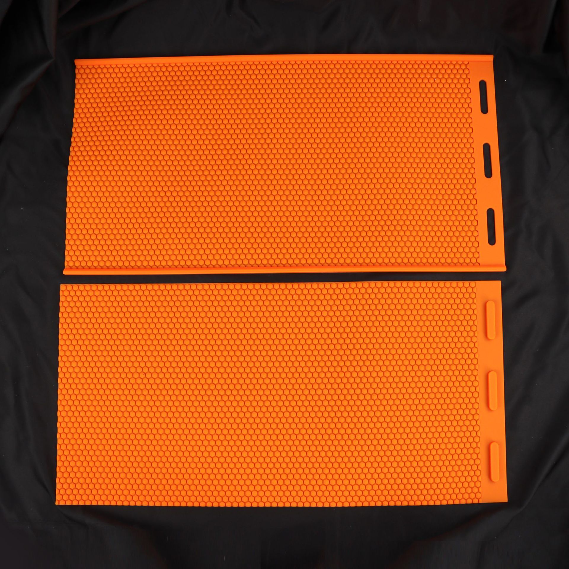 Transfronterizo nuevo molde de panal de silicona panal rollo de mano vela molde apicultura cera placa base molde en stock