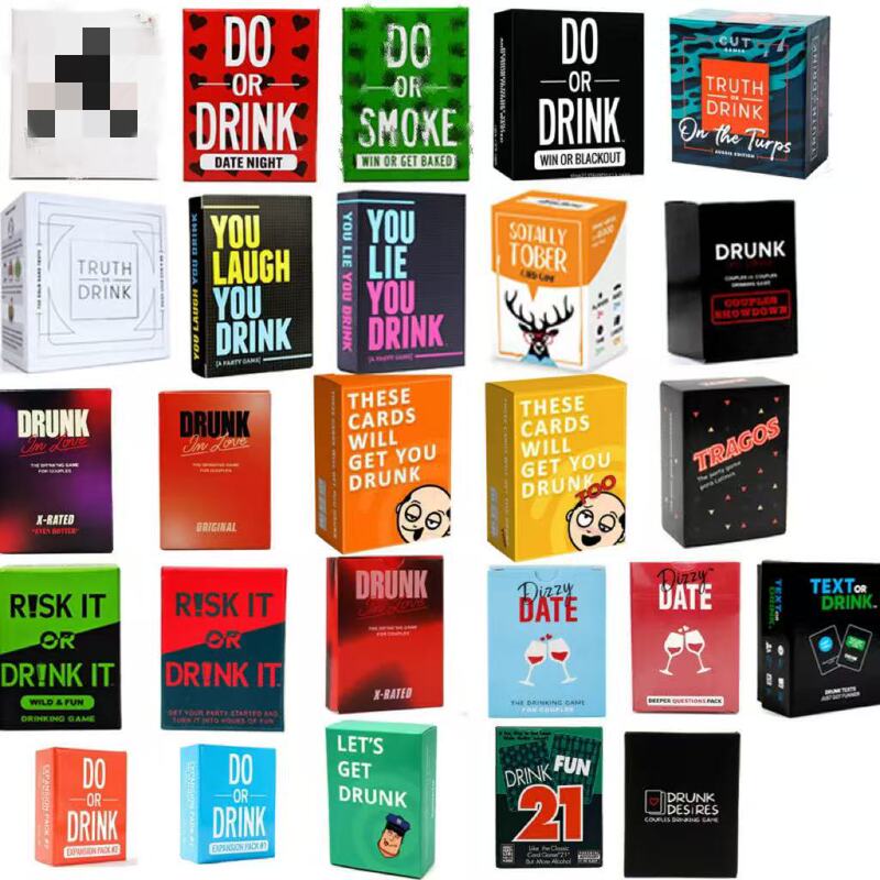 All-English Excited Exhausted Adult Sex Series Bedroom Challenge Q&A Table Game