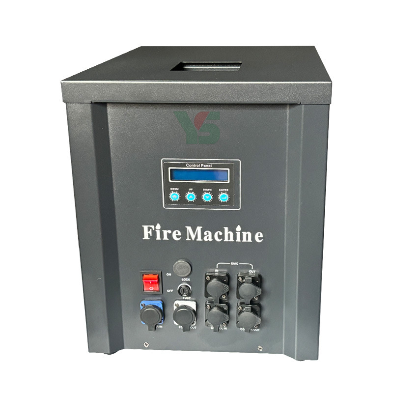 espectáculo de escenario 1000W lanzador de fuego concierto al aire libre bar máquina de pila de fuego atmósfera prop de festival de música máquina de llama