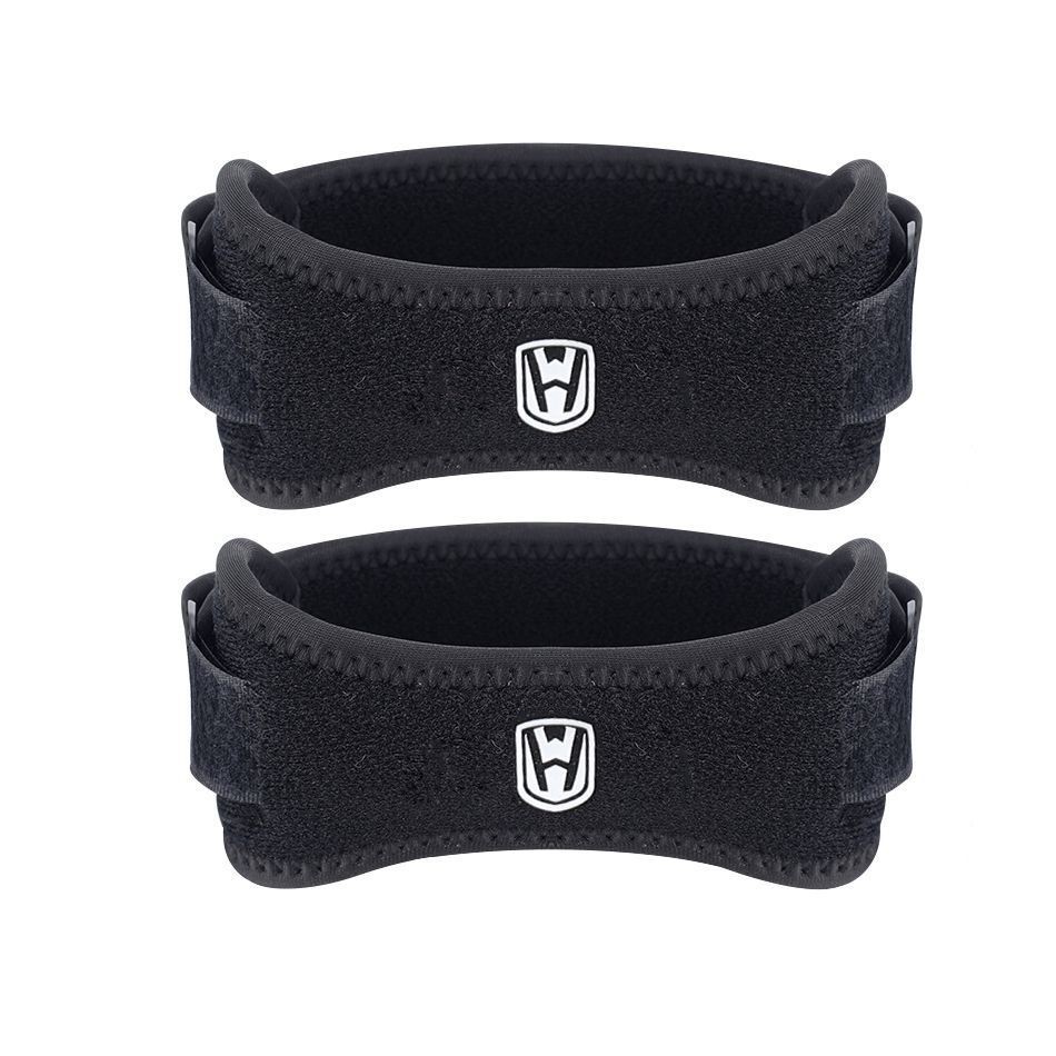 cinturón ajustable de rótula cinturón de rodilla para hombres y mujeres deportes correr cinturón de rodilla protector amortiguador de rodilla presurizado para baloncesto y voleibol