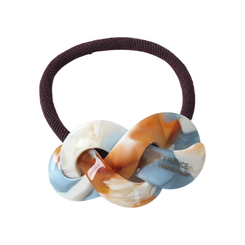 Cuerda para el cabello de celebridades de Internet Ácido acético, banda de goma de alta elasticidad, temperamento femenino, cuerda para el cabello, accesorios para el cabello coreanos, lazo para el cabello, tocado de cola de caballo