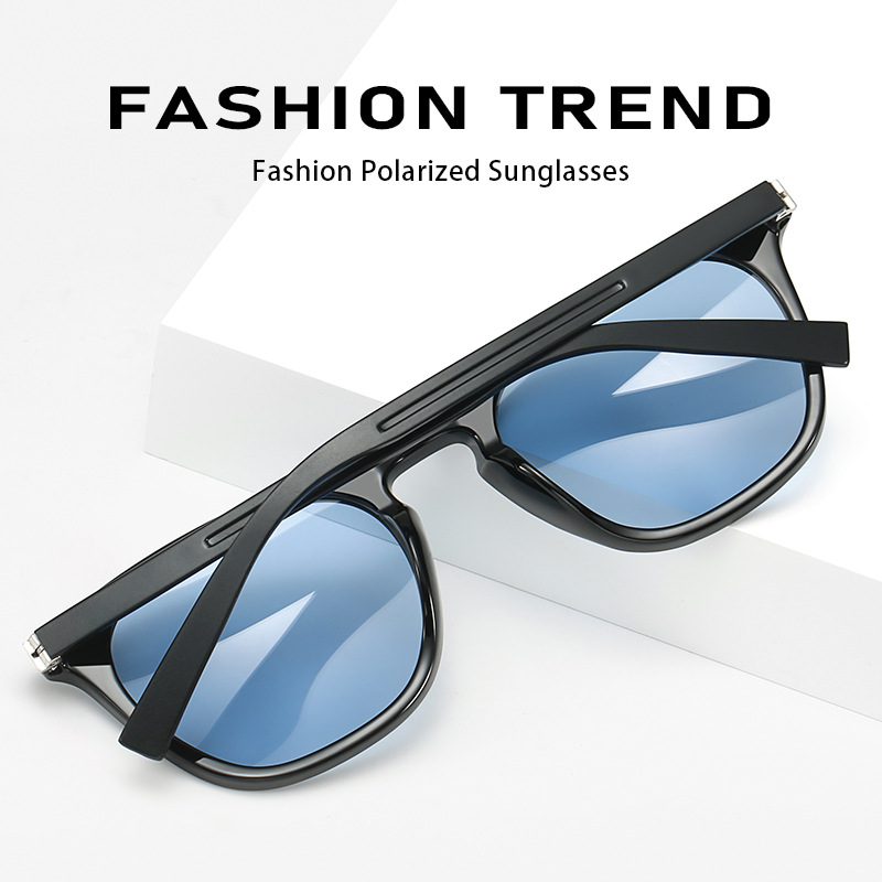 新しいクロスボーダーヨーロッパとアメリカのファッションアルミマグネシウム変色偏光サングラス男性と女性のナイトビジョンゴーグル運転日焼け止めサングラス