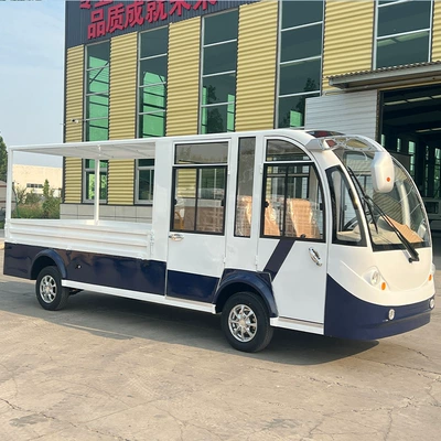 Elektrikli qolf avtomobilləri for cargo transportation, battery-powered four-wheel