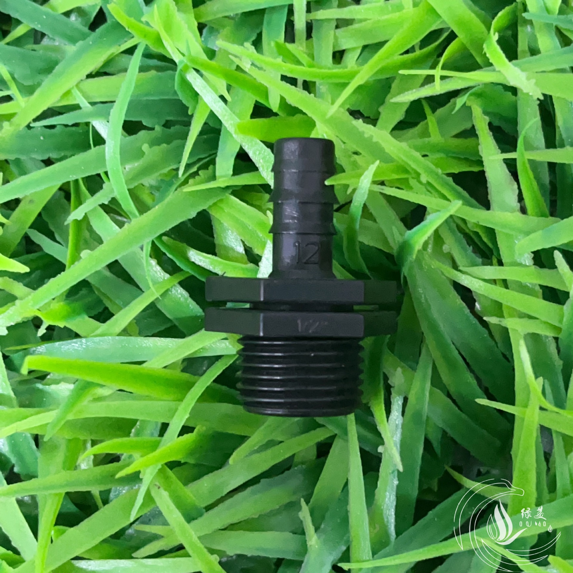 Nuevo material 8 / 12 tubo capilar 4 dientes externos a través de la junta de riego de tubería de jardinería doméstica 812 accesorios capilares