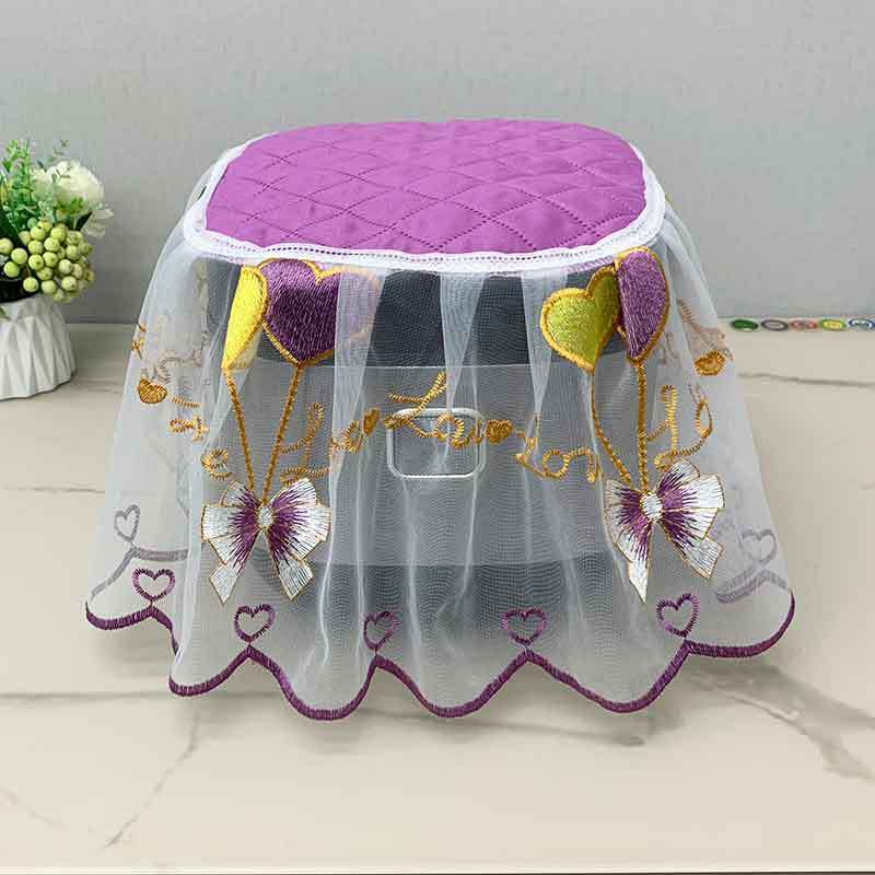 밥솥커버-러브퍼플