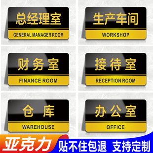 Factory Workshop Signs, Men's and Women's Restroom Signs, Public Restroom Signs, Office Door Signs, Reminder Hanging