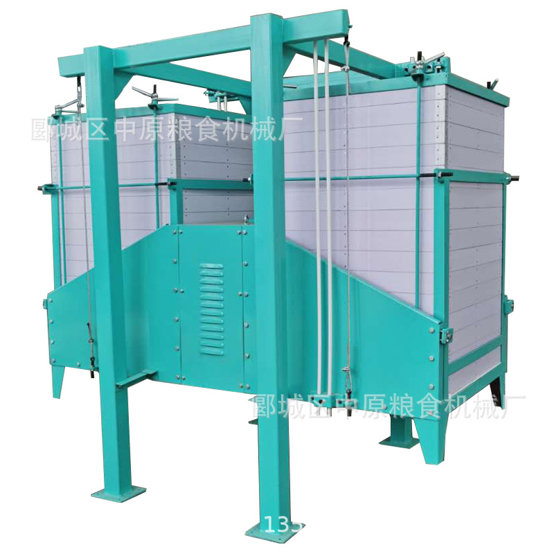 双仓平筛饲料厂面粉厂颗粒粉末物料用分级筛理机械设备清理筛