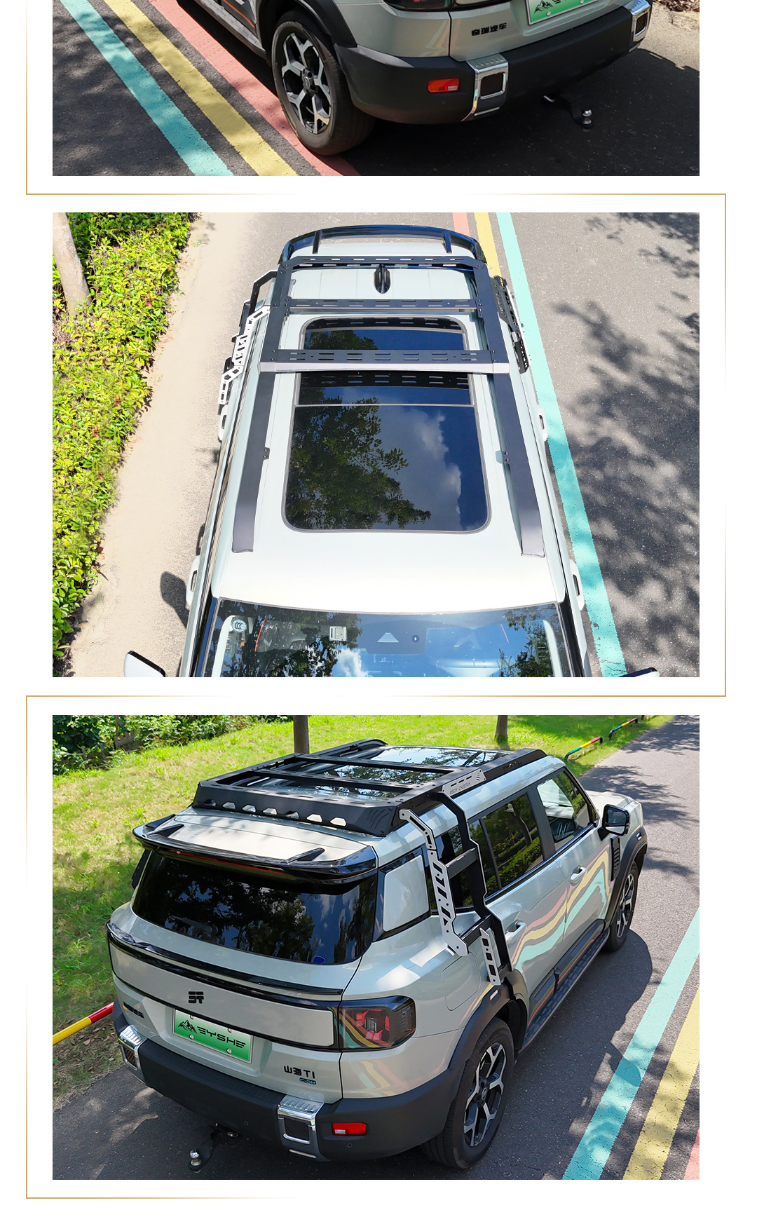 Roof Platform Dedicated for Freedom Fighter Shan Hai T1 Car Roof Rack