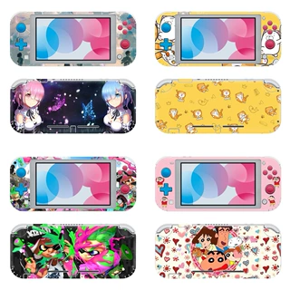 switch lite痛机贴纸mini贴膜 lite全身彩贴包边彩膜配件skins