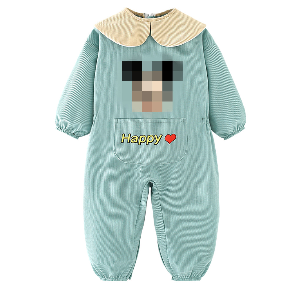 Green mickey mouse [openable romper]