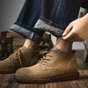 Martens, summer thin breathable universal boots English style, trend footwear, British style