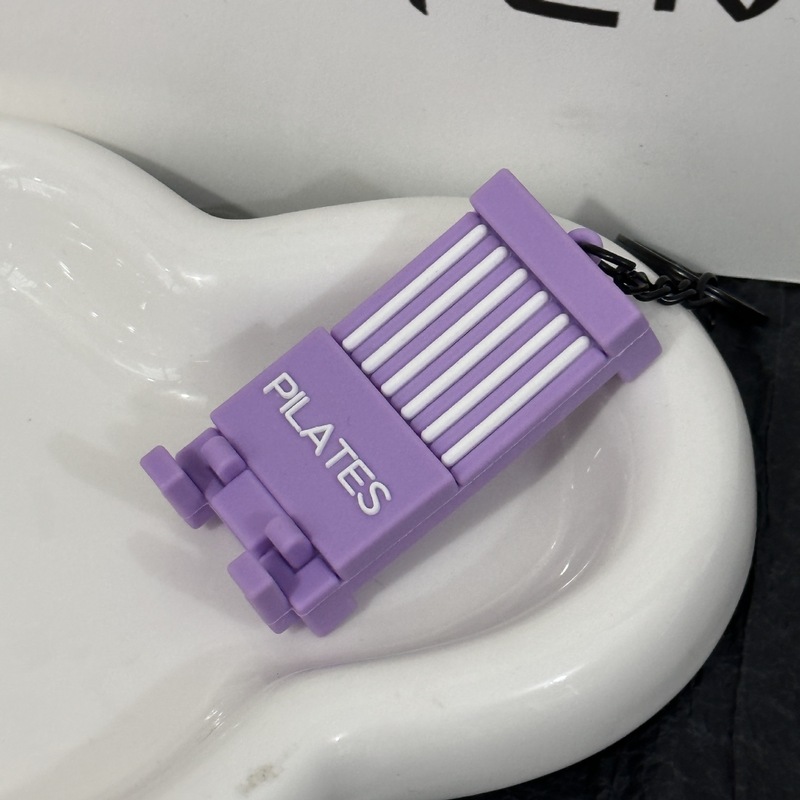 トレンドフィットネスシリーズのキーホルダー部品ミニバーベルのコップのペンダント|undefined